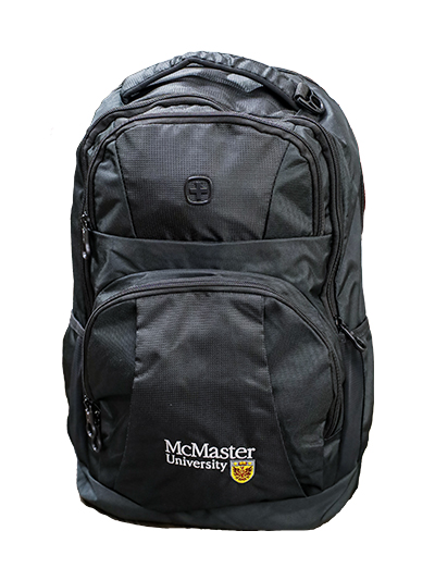 McMaster Crested Tone on Tone Swiss Gear Backpack - #7928154