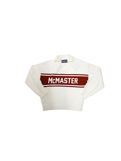 McMaster Fitted Collared Knit Sweater - #7926285