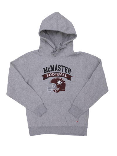 McMaster Marauders Football Hooded Sweatshirt - #7945217