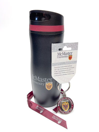 McMaster Travel Mug and Keychain Gift Set - #7935908
