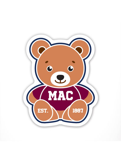 McMaster Teddy Bear Sticker - #7950245