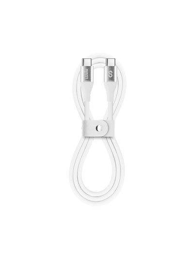 LOGiiX Vibrance Silicone Cable USB-C to USB-C - #7957002