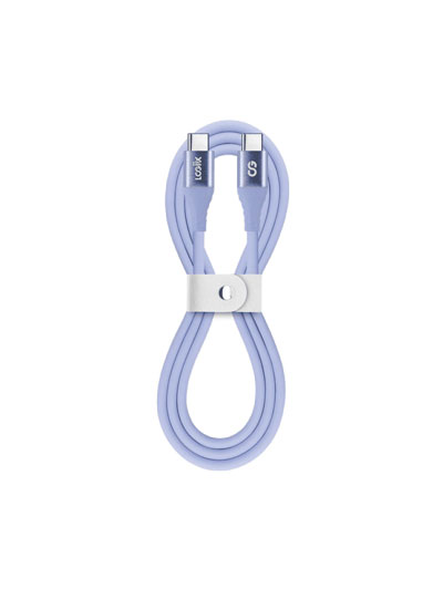 LOGiiX Vibrance Silicone Cable USB-C to USB-C - #7957011