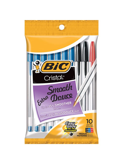 BIC Cristal Stick Pens 10 Pk - #6246785