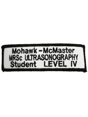 Medical Radiation Sciences Ultrasonography Level IV Student Badge