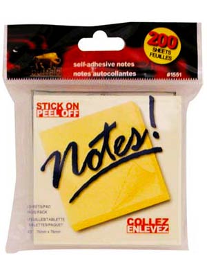 3"x3" Sticky Note Pads