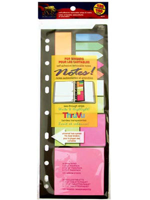125 Arrow + 150 Adhesive Notes Binder Pack - #7149591