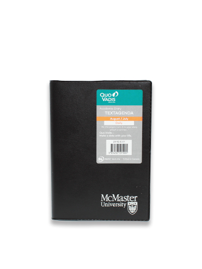 McMaster Textagenda Day Per Page Academic Planner - Freeport cover