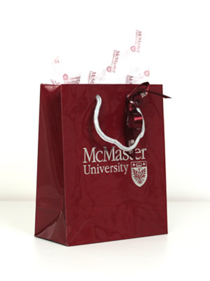 Crested McMaster Gift Bag - Small - #7342896