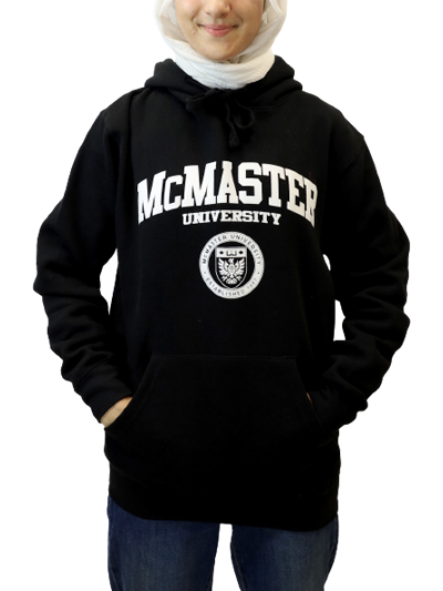 Classic Circle Crest Hooded Sweatshirt- Black - #7349046