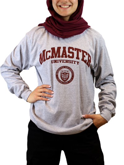 Mcmaster Circle Crest Long Sleeve Shirt - #7625498
