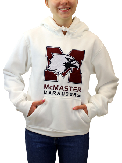Classic McMaster Marauders Hood in White - #7838888