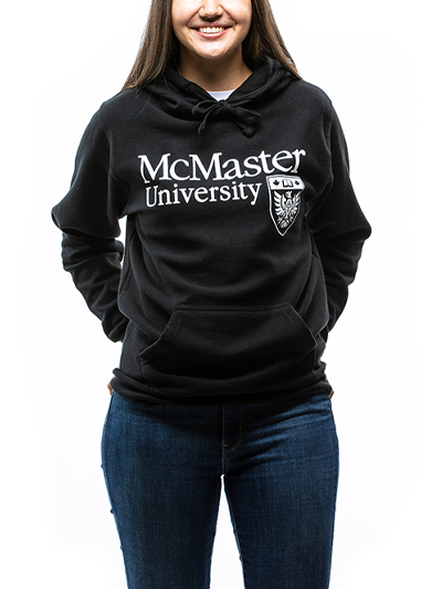 Classic Official Crest Hooded Sweatshirt - Black