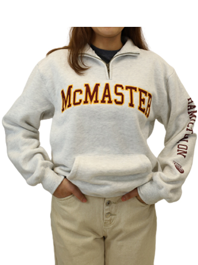 McMaster Hamilton 1/4 Zip Sweatshirt - #7858488