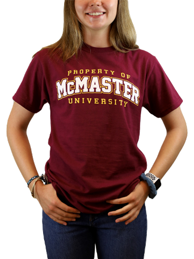 Property of McMaster Short Sleeve Tshirt - #7842373