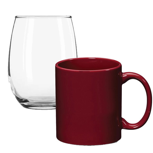 Ceramic mugs & other drinkware