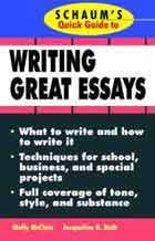 SCHAUM'S QUICK GUIDE WRITING GREAT ESSAYS
