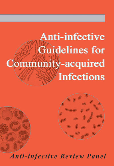 ANTI-INFECTIVE GUIDELINES FOR COMMUNITY ACQUIRED INFECTIONS, by MUMS