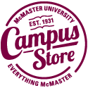McMaster University Campus Store Logo - Maroon