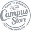 McMaster University Campus Store Logo - Grey