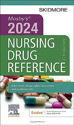 MOSBY'S 2024 NURSING DRUG REFERENCE, by SKIDMORE