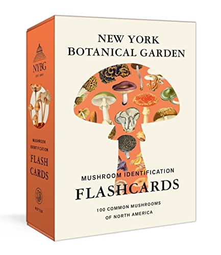 MUSHROOM IDENTIFICATION FLASHCARDS, by NEW YORK BOTANICAL GARDEN