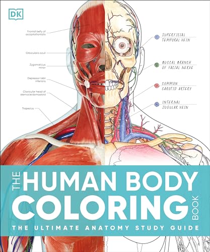 THE HUMAN BODY COLORING BOOK, by DK