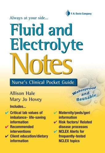 FLUID AND ELECTROLYTE NOTES