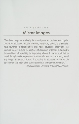 MIRROR IMAGES POPULAR CULTURE & EDUCATION, by GIROUX H / SILBERMAN-KELLER D