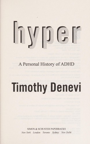 HYPER A PERSONAL HISTORY OF ADHD