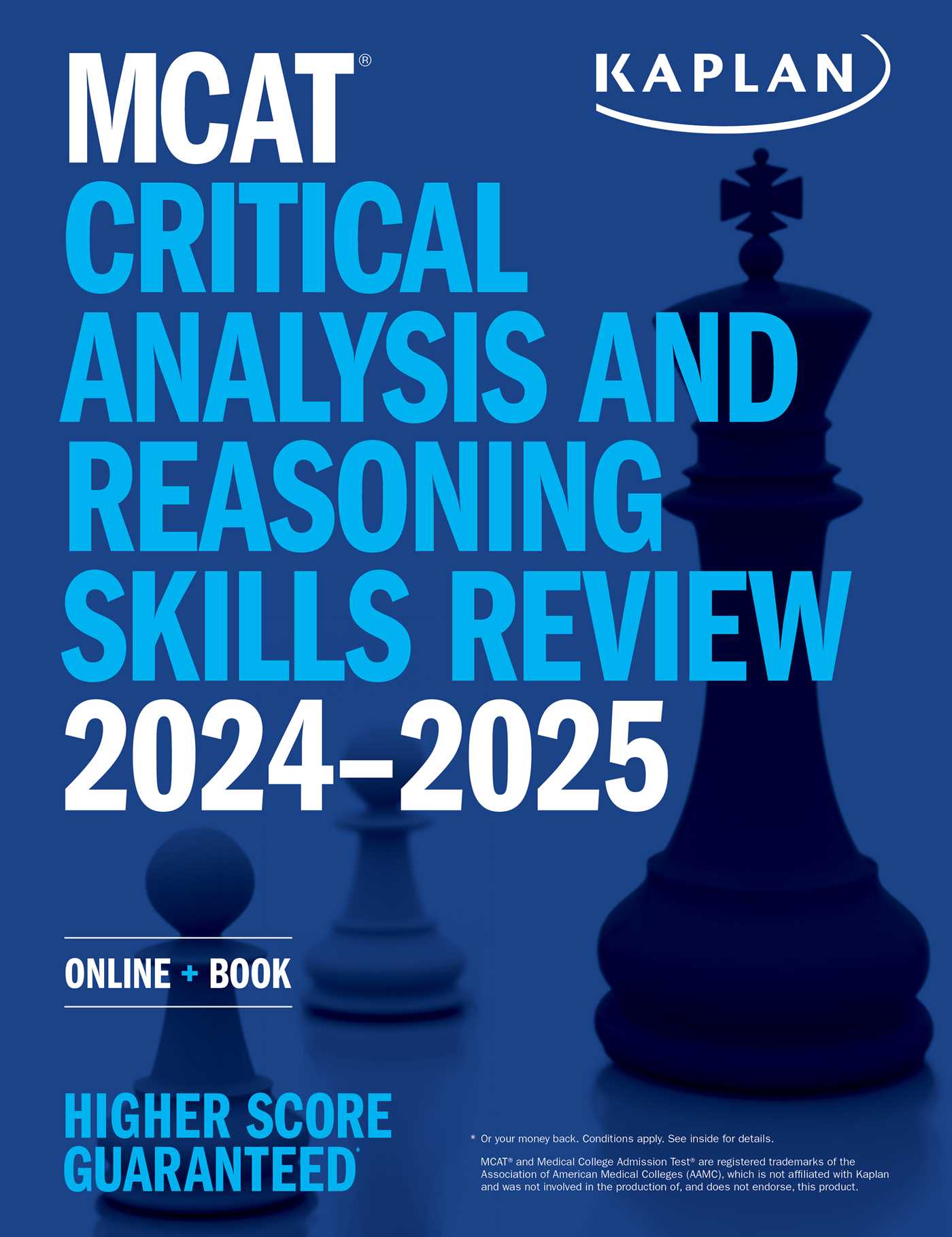 MCAT CRITICAL ANALYSIS AND REASONING SKILLS REVIEW 2024-2025, by KAPLAN TEST PREP