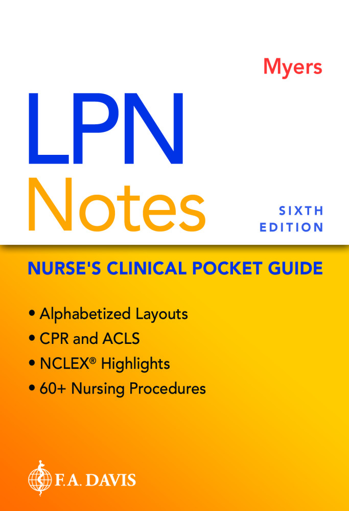 LPN NOTES NURSE 'S CLINICAL POCKET GUIDE