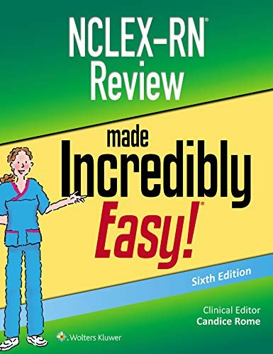 NCLEX-RN REVIEW MADE INCREDIBLY EASY, by ROME, CANDICE