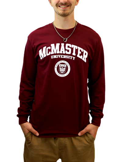 Mcmaster Circle Crest Long Sleeve Shirt - #7625407