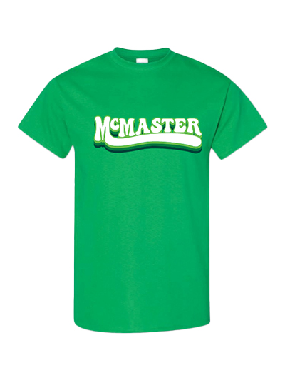 McMaster Retro Good Luck Tshirt - #7963439