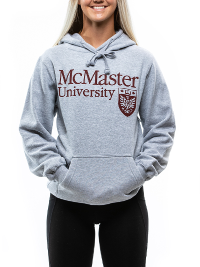 Classic Official Crest Hooded Sweatshirt - Grey - #7241278