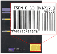 Example of an ISBN