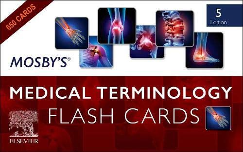 MOSBY'S MEDICAL TERMINOLOGY FLASH CARDS, by MOSBY