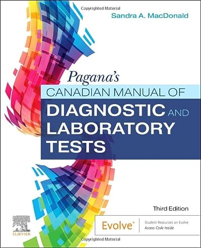 PAGANA ' S CANADIAN MANUAL OF DIAGNOSTIC AND LABORATORY TESTS, by MACDONALD