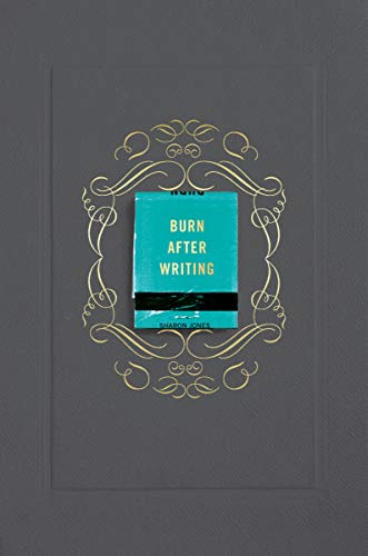 BURN AFTER WRITING (GREY), by JONES, SHARON