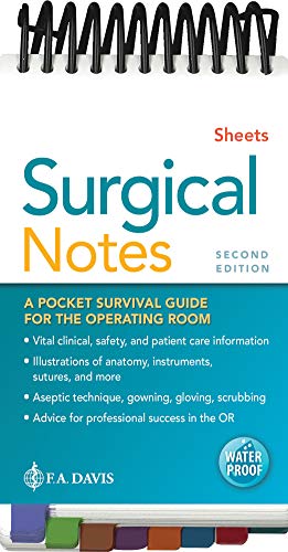 SURGICAL NOTES : A POCKET SURVIVAL GUIDE FOR THE OPERATING ROOM, by SHEETS