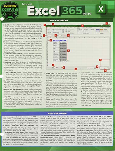 MICROSOFT EXCEL 365, by BARCHARTS