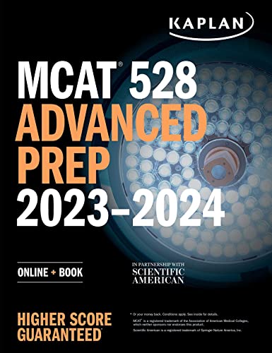 MCAT 528 ADVANCED PREP 2023 - 2024, by KAPLAN