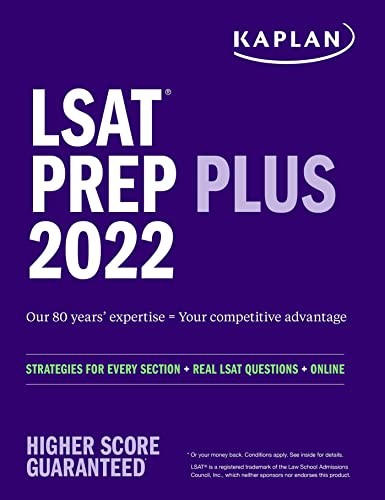 LSAT PREP PLUS 2022, by KAPLAN