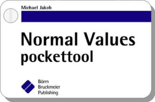 NORMAL VALUES POCKETTOOL, by BORM