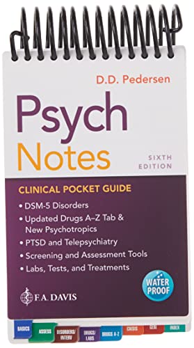 PSYCHNOTES : CLINICAL POCKET GUIDE, by PEDERSEN, D
